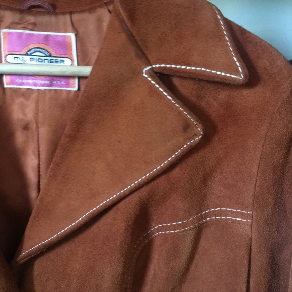 Vintage suede jacket. Size XL. - Picture 3 of 7